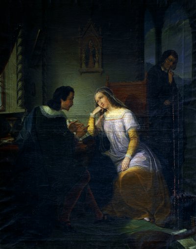 Abelard und Heloise von Giuseppe Calzi