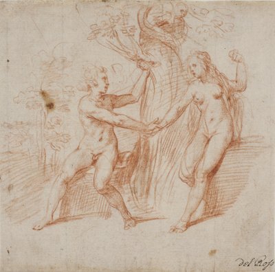 Der Sündenfall von Giuseppe Cesari