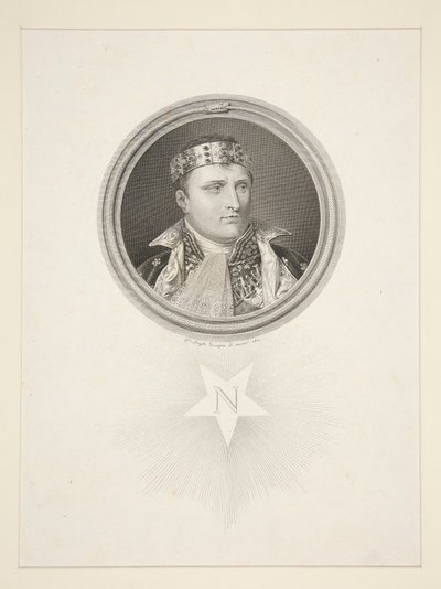 Napoleon als König von Italien von Giuseppe Longhi