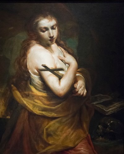 Büßende Magdalena von Giuseppe Maria (1665 1747) Crespi