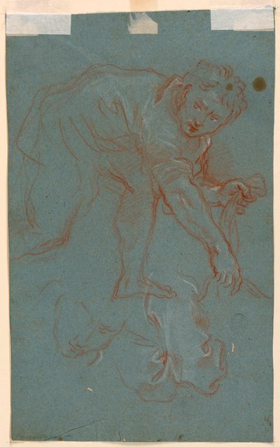 Zwei Studien eines Mannes von Giuseppe Passeri