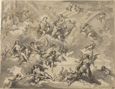 Apollo und die Musen von Giuseppe Valeriani