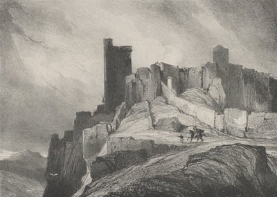 Donjon de Polignac, 1831 von Godefroy Engelmann