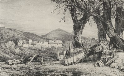 Schlucht von Royat, 1831 von Godefroy Engelmann