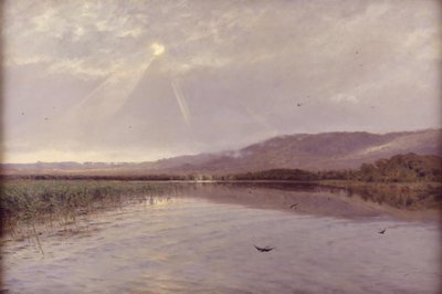 Ein See im Himmelbjerg-Gebiet, Jütland von Godfred Christensen