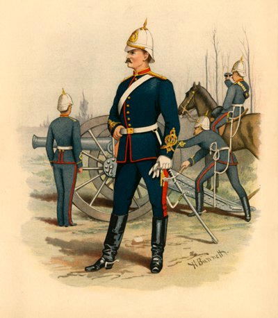 Viktorianische Artillerie von Godfrey Douglas Giles