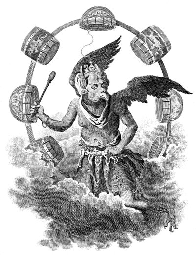 Jupiter der Chinesen, frühes 19. Jahrhundert von Grainger