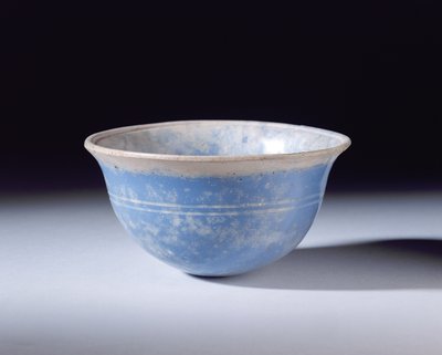 Hellenistische blaue Schale, 2. Jahrhundert v. Chr. (Glas) von Greek
