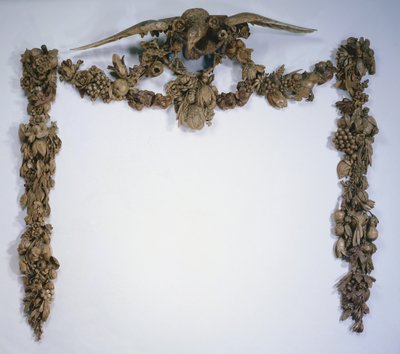 Überkamin-Dekoration, ca. 1675-1677 von Grinling Gibbons