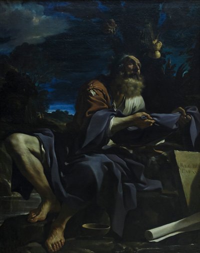 Elia wird von Raben gefüttert von Guercino (1591 1666)