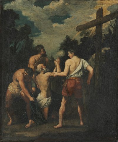 Martyrium des Heiligen Andreas von Guido (after) Reni