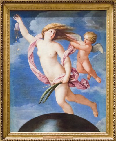 Fortuna von der Liebe zurückgehalten von Guido Reni