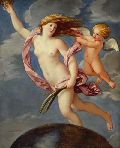 Fortuna mit einer Krone von Guido Reni