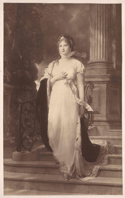 Prinzessin von Mecklenburg-Strelitz Louise von Gustav Karl Ludwig Richter