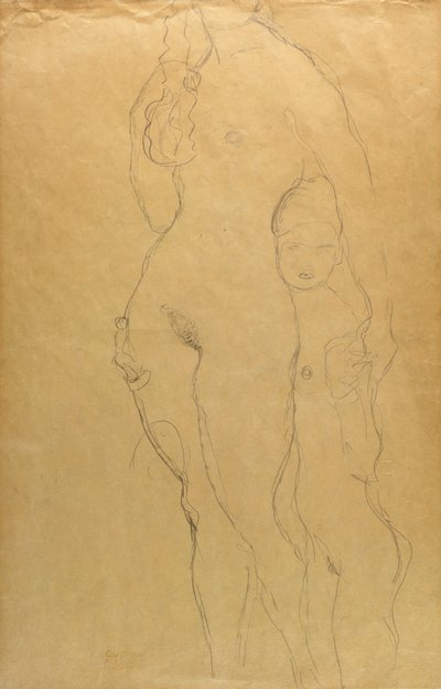 Mutter und Tochter von Gustav Klimt