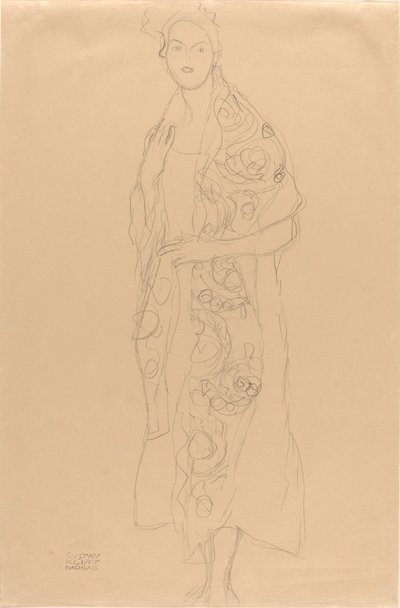 Porträt einer Frau von Gustav Klimt