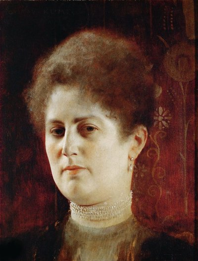 Porträt einer Frau von Gustav Klimt