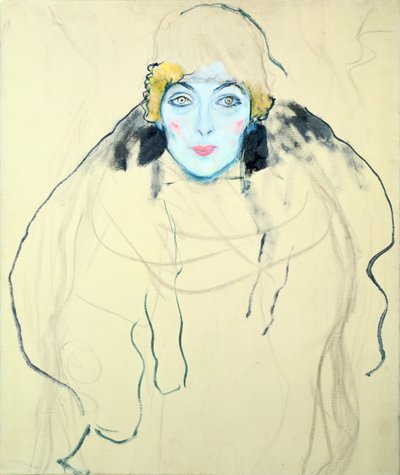 Frauenkopf von Gustav Klimt