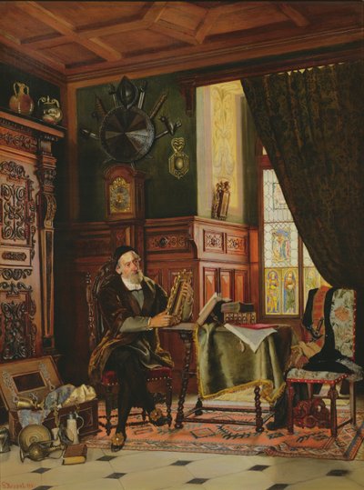 Der Antiquitätensammler von Gustav Koppel