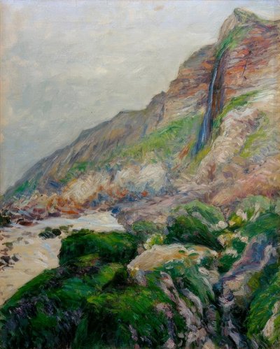 Felswand in der Normandie von Gustave Caillebotte