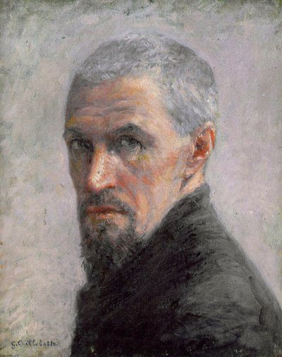 Selbstporträt, ca. 1889 von Gustave Caillebotte