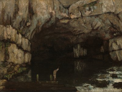 Die Grotte von Loue von Gustave Courbet