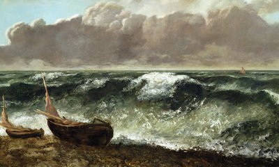 Le Vague, um 1869/70 von Gustave Courbet