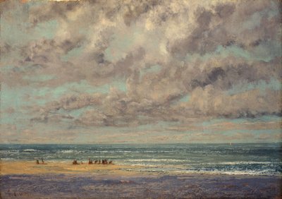 Marine - Les Equilleurs von Gustave Courbet