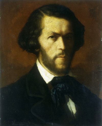 Porträt eines Gentlemans von Gustave Courbet