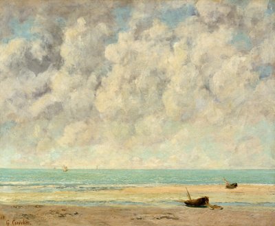 Das ruhige Meer von Gustave Courbet