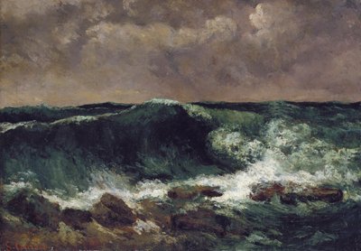 Die Welle von Gustave Courbet