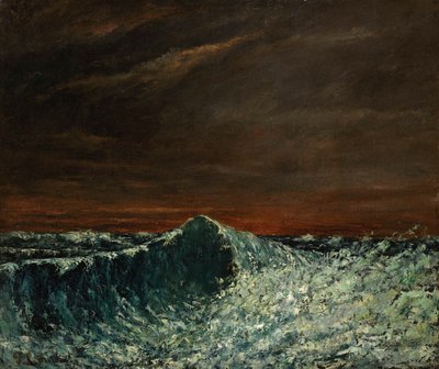 Die Welle von Gustave Courbet