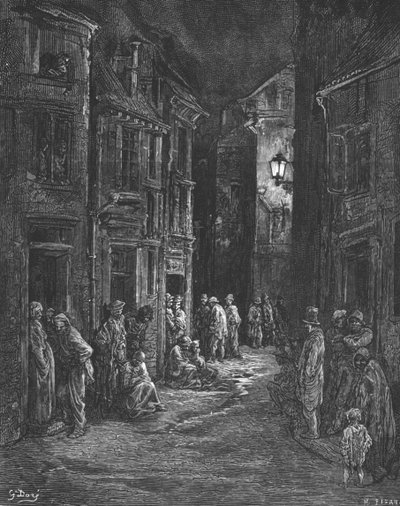 Bluegate Fields, 1872 von Gustave Dore