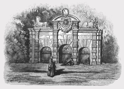 Buckingham Gate, 1872 von Gustave Dore