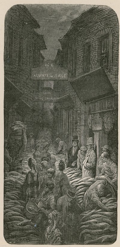 Dark Horse Lane, Billingsgate von Gustave Dore