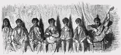Die Christy Minstrels, 1872 von Gustave Dore