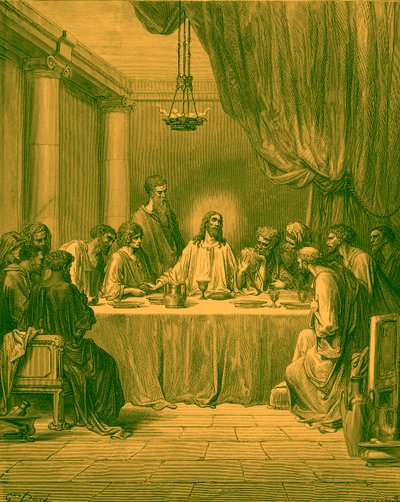 Das letzte Abendmahl - Bibel von Gustave Dore