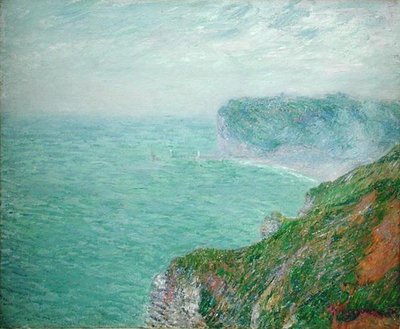 Die Klippen von Fecamp von Gustave Loiseau