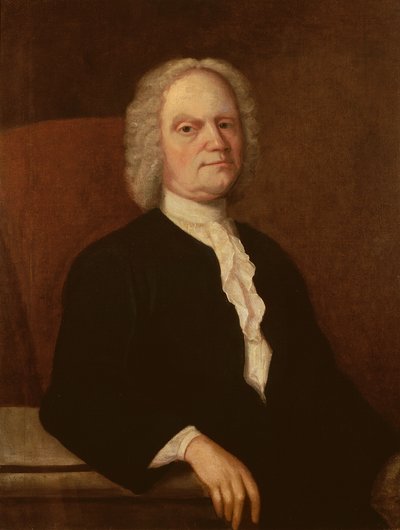 Selbstporträt, c.1740 von Gustavus Hesselius