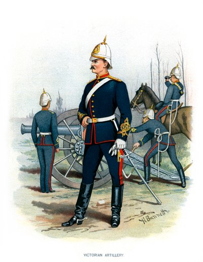 Viktorianische Artillerie von H. Bunnett