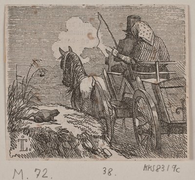 Illustration zu "Gjordemoderen og Trolden" von H. C. Henneberg