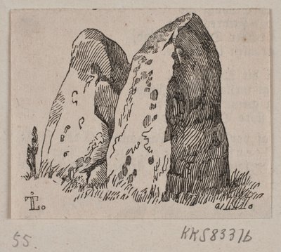 Illustration zu "Steinmonumente" von H. C. Henneberg