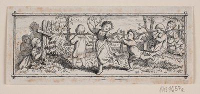 Vignette zu Rob. Reinick: Sml. Frühling von H. C. Henneberg