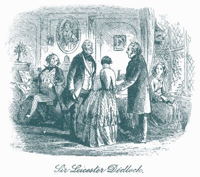 Bleak House von Hablot Knight Browne