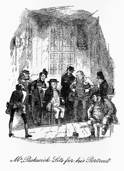 Die Pickwickier von Hablot Knight Browne