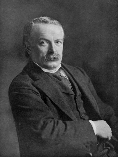 David Lloyd George, britischer Politiker, ca. 1920 von Haines