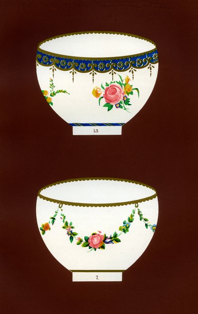 Derby-Muster, 1876 von Hall and England