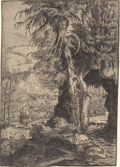 Das Tor in den Felsen von Hanns Lautensack