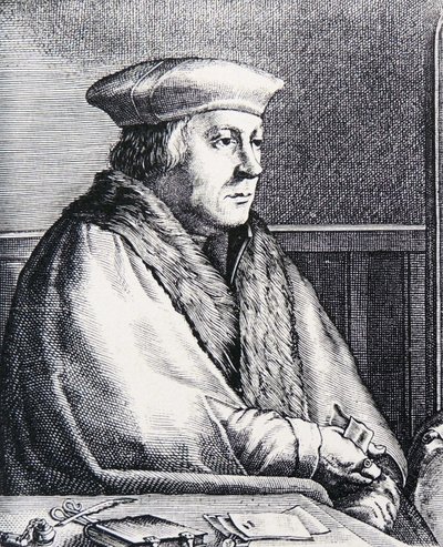 Thomas Cromwell von Hans (after) Holbein the Younger