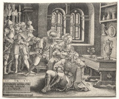Samson und Delilah von Hans Brosamer